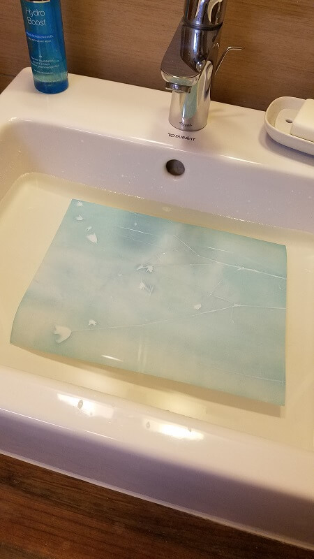 Kunst aus dem Garten - im Wasser