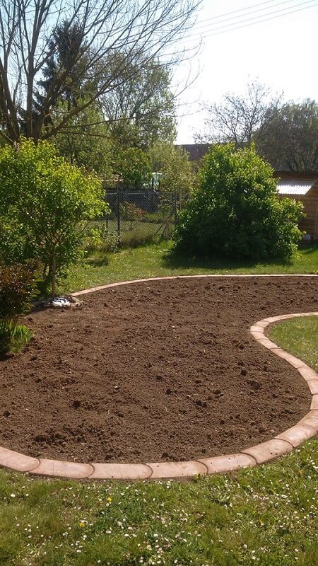 Mein Garten - vorher und nachher
